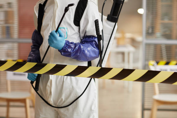 Professional Biohazard Cleanup technician working in Kimberly, WI